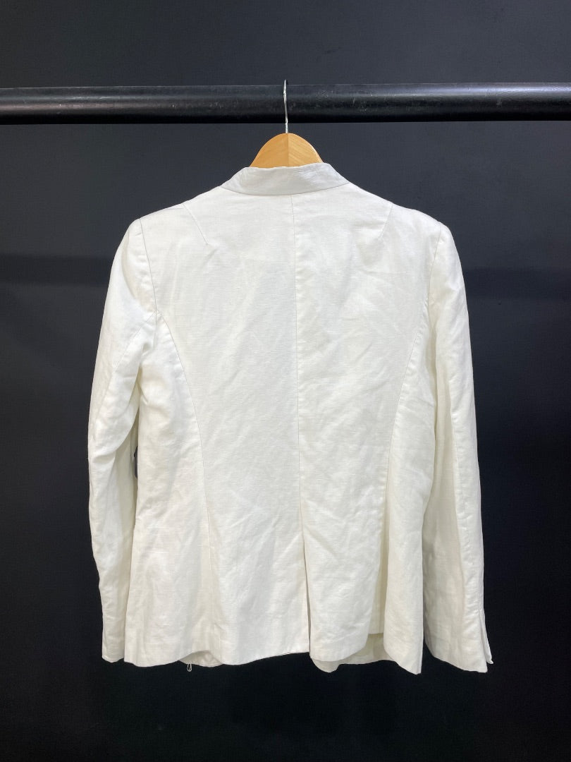 DE LA OSTIA Saco Blanco Talle 1