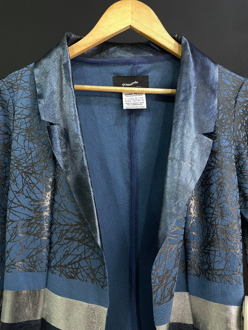 TRAMANDO Saco Azul Talle 1