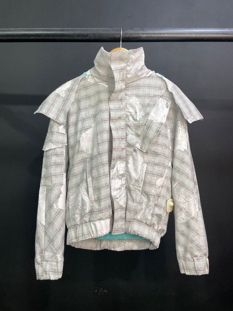 TRAMANDO Campera Gris Talle 1