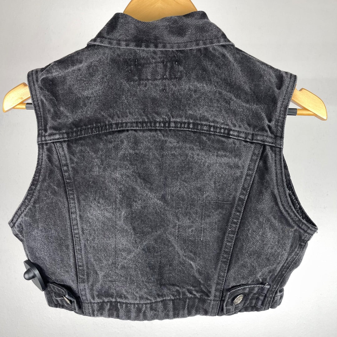 DANIEL CASSIN Chaleco Corto Negro Talle S