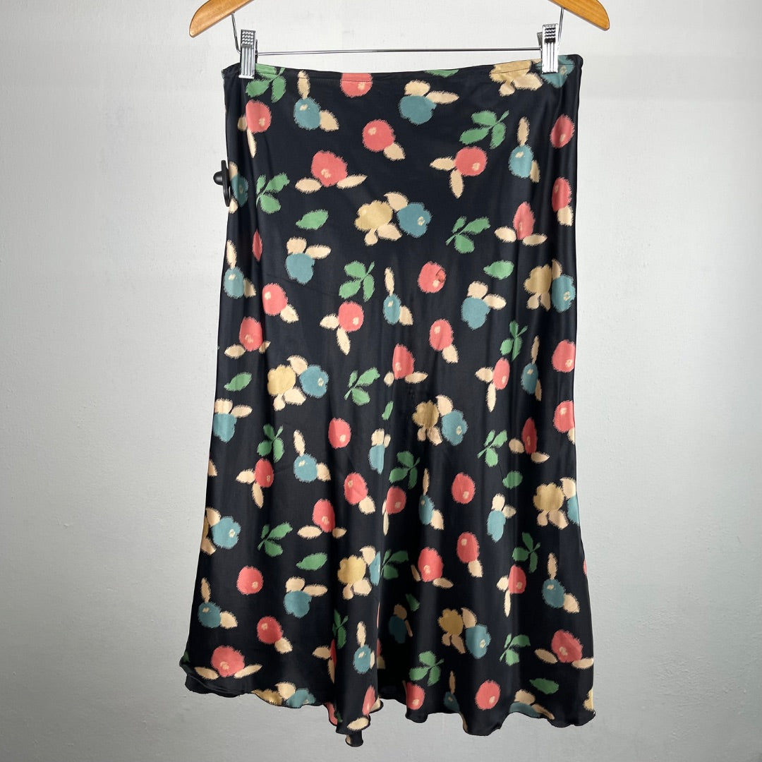 CACHAREL Pollera Larga Varios Floral Talle M