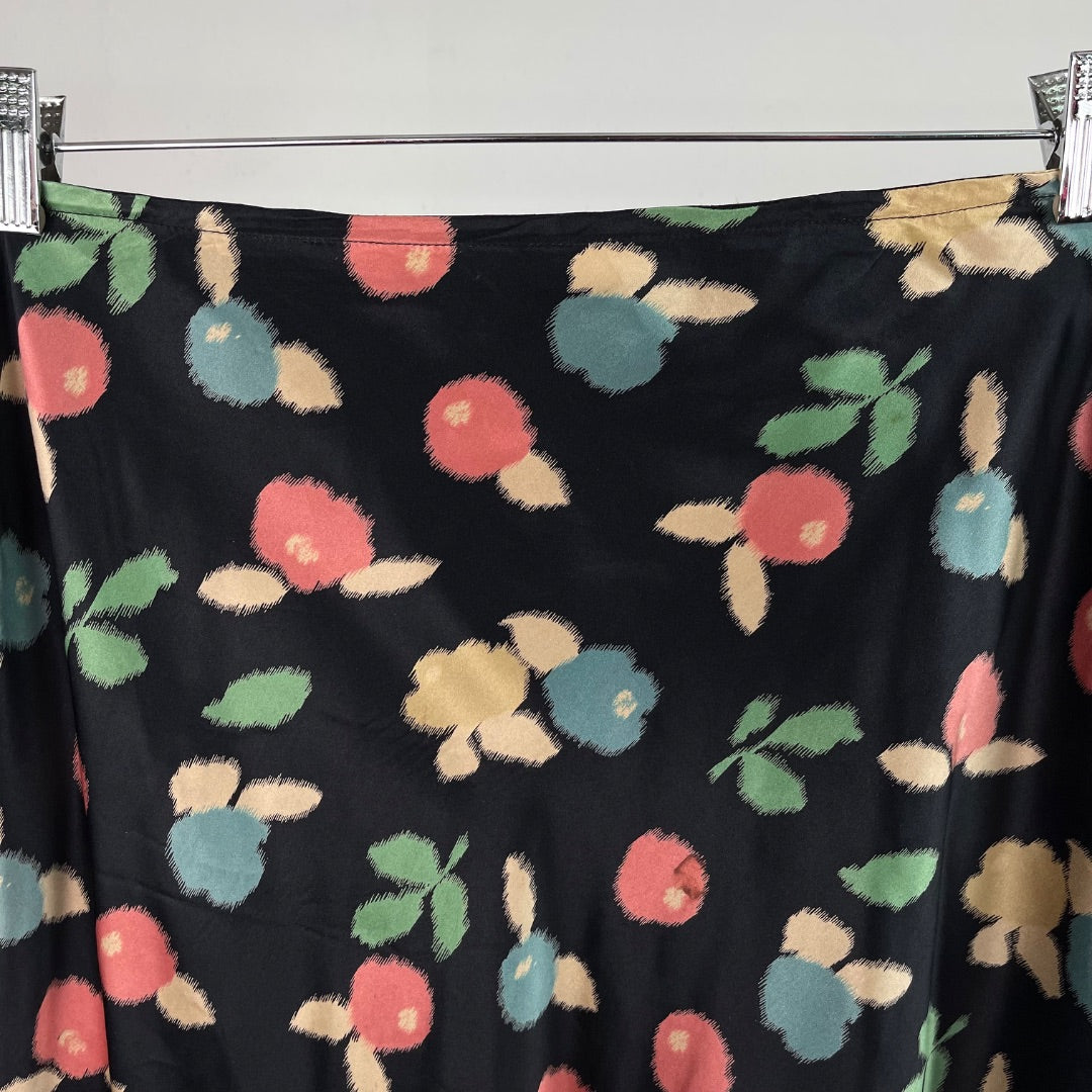 CACHAREL Pollera Larga Varios Floral Talle M
