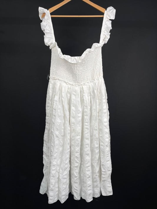 HOUSE OF MATCHING COLOURS  Vestido Sin Manga  Beige  Talle S