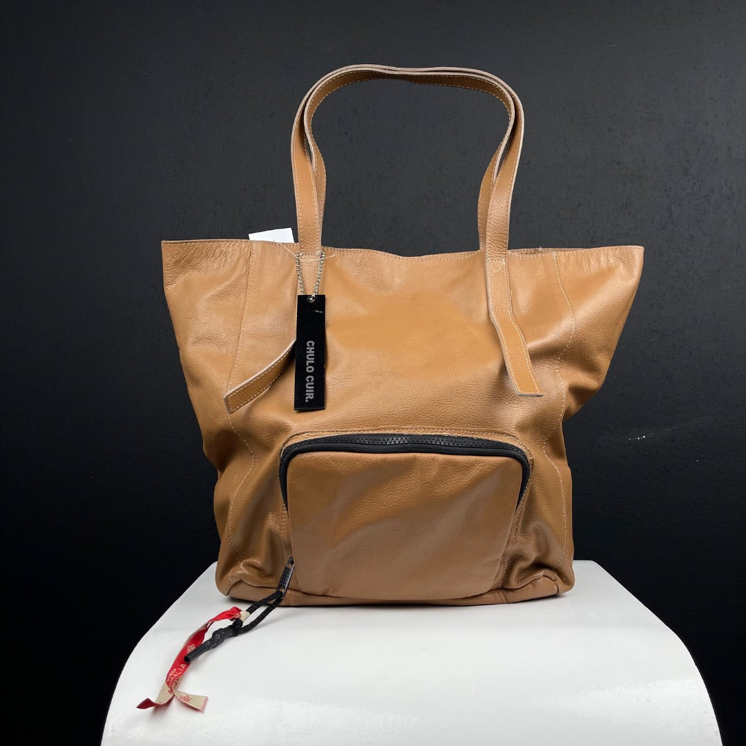 CHULO CUIR. Cartera MARRON Talle Unico