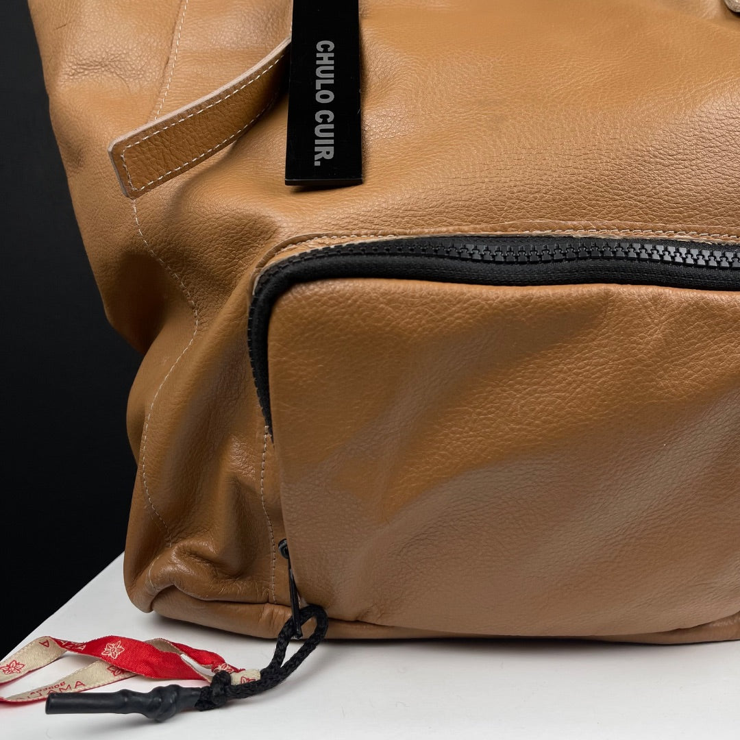 CHULO CUIR. Cartera MARRON Talle Unico