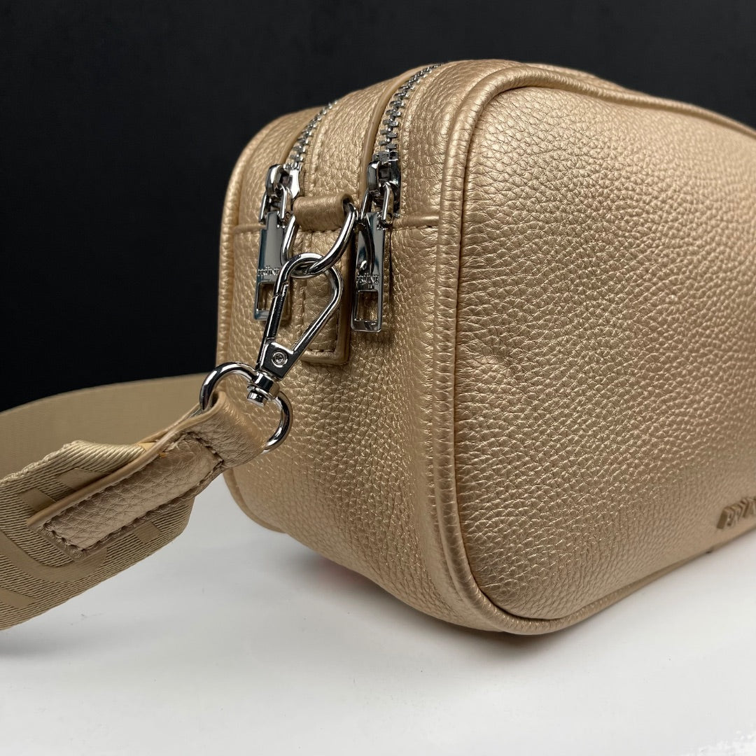 Cartera Dorado Talle Unico