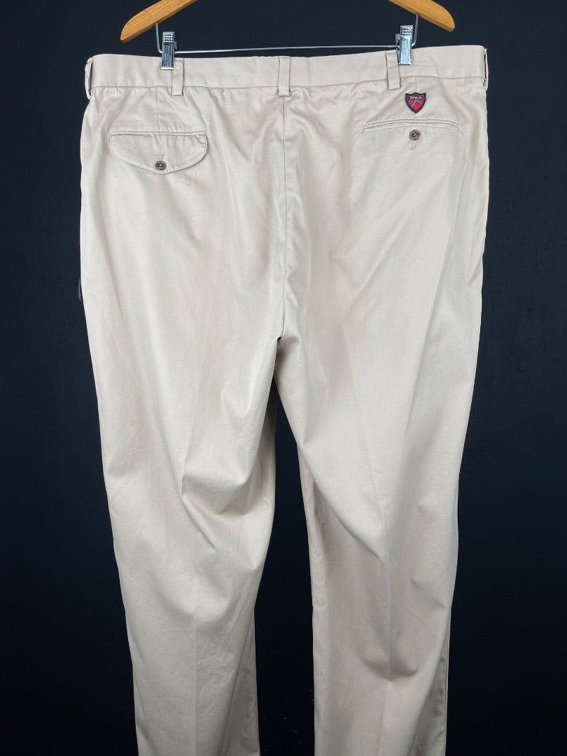 RALPH LAUREN Pantalon Beige Talle 44