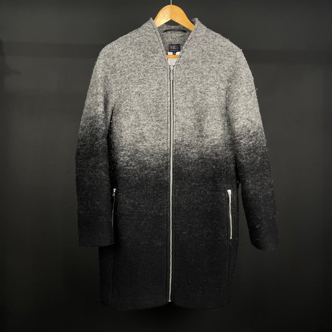 MARKS & SPENCER Tapado Gris Talle 10
