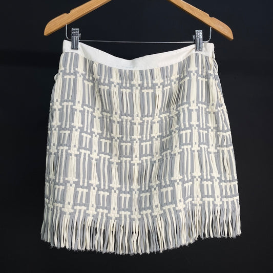 CLUB MONACO Pollera Mini Varios Rayado Talle 6
