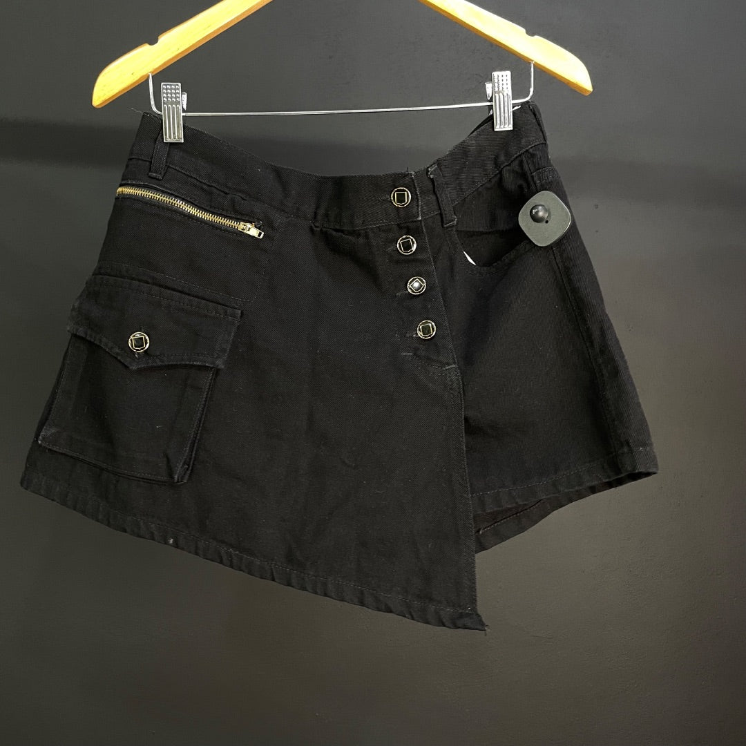 MARRON Pollera Pantalon Negro Talle 42