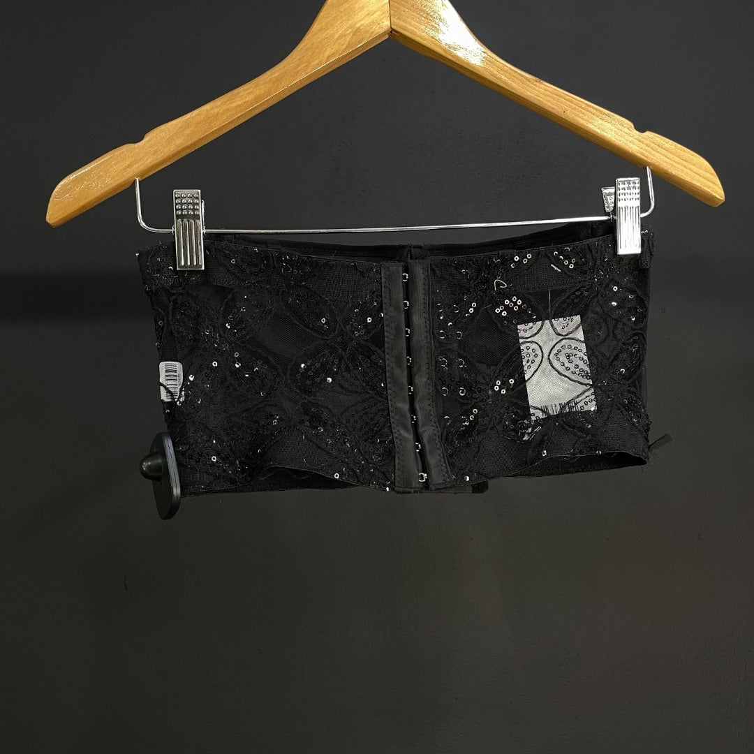 SIN MARCA Corset Negro Talle S