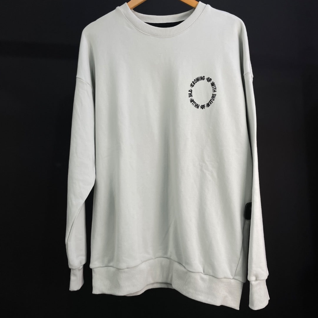 SIN MARCA Buzo Gris Talle L