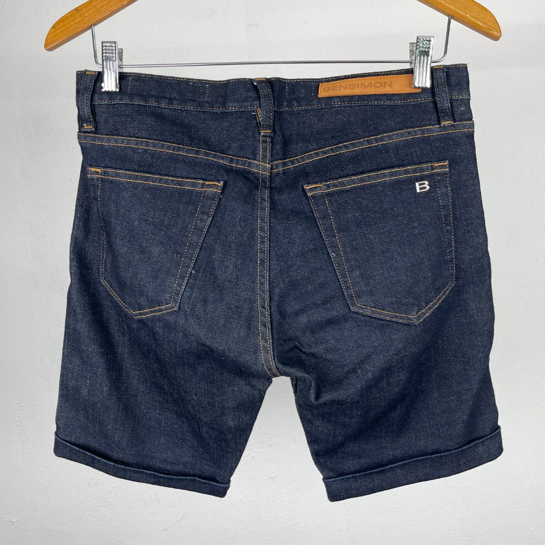 BENSIMON Short Bermuda Azul Talle 30