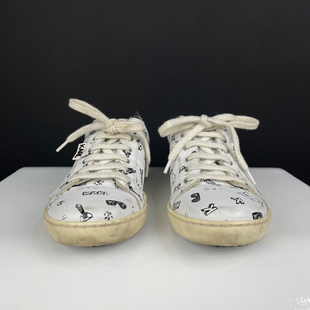 LAGERFELD Zapatillas Blanco Talle 37
