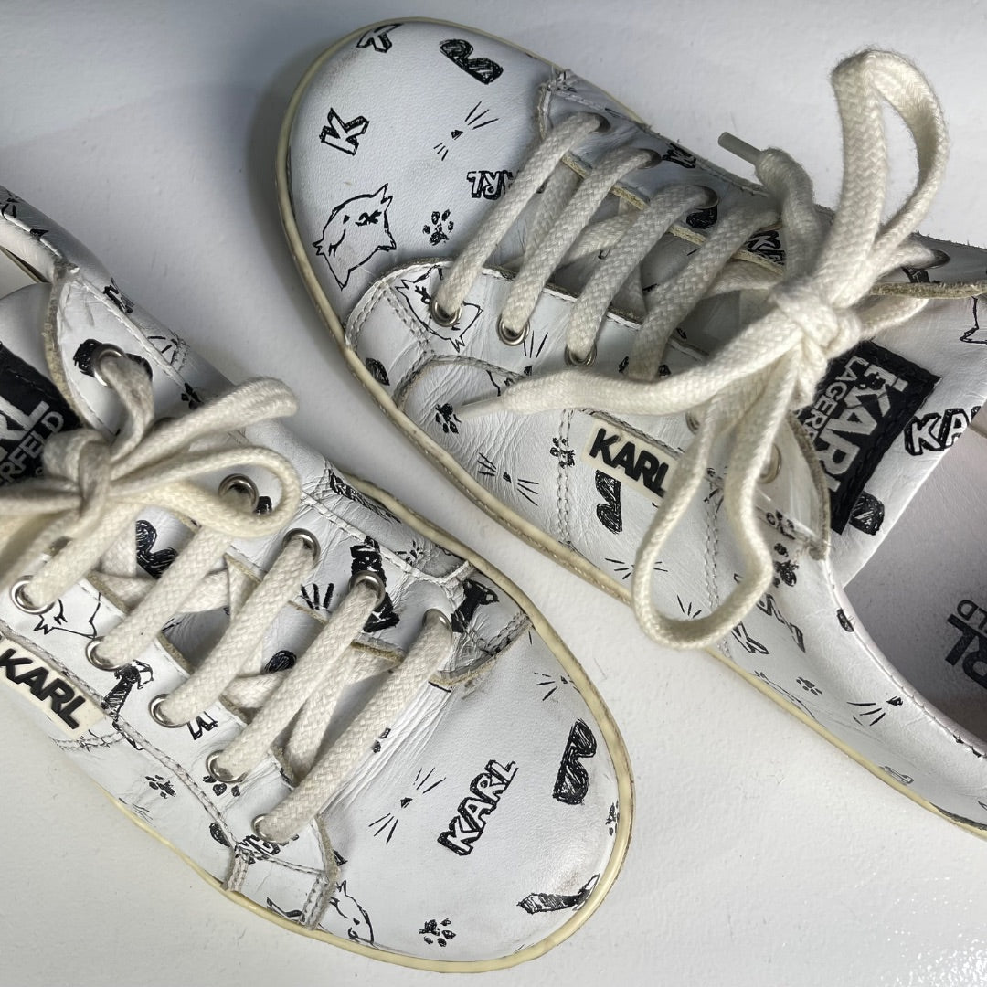 LAGERFELD Zapatillas Blanco Talle 37