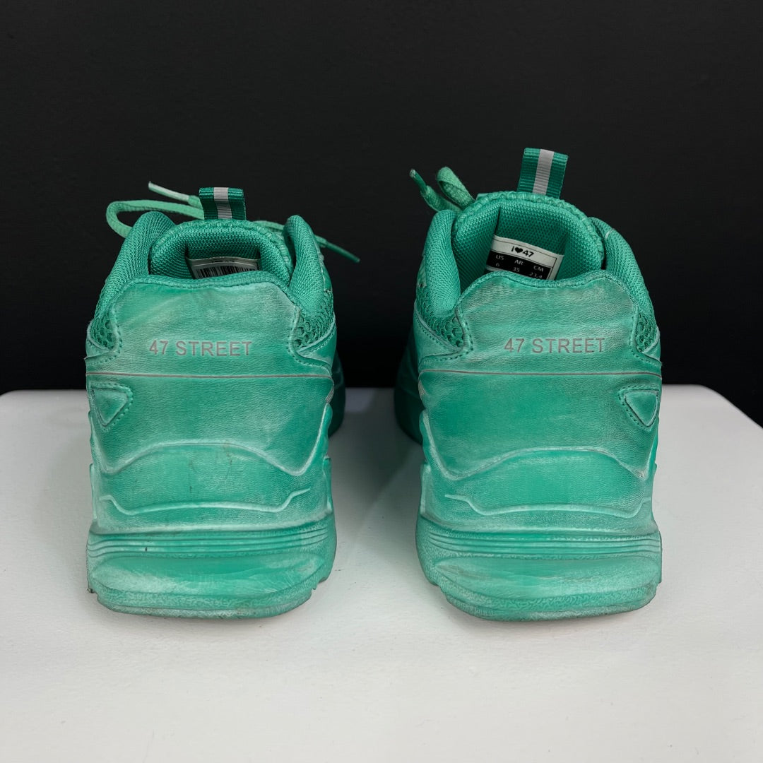 47 STREET Zapatillas Verde Talle 35