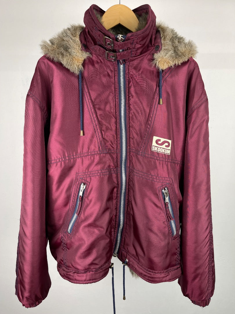 SIN MARCA Campera Bordeaux Talle 4