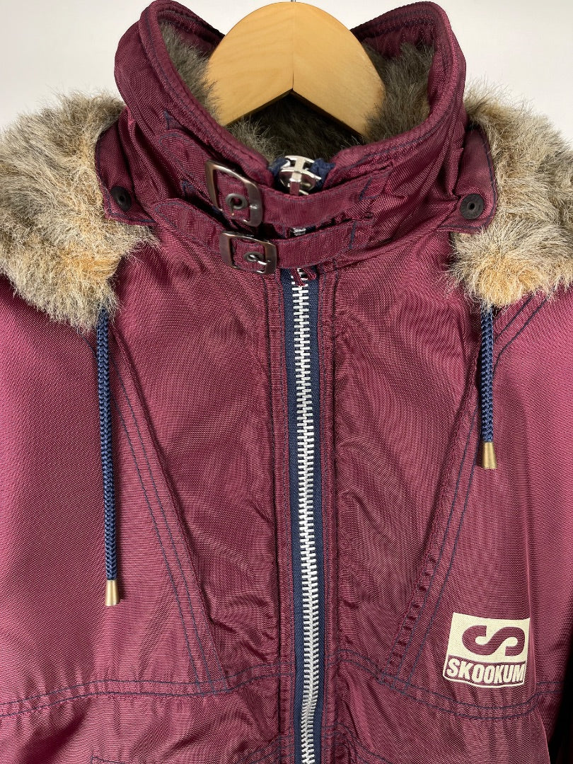 SIN MARCA Campera Bordeaux Talle 4