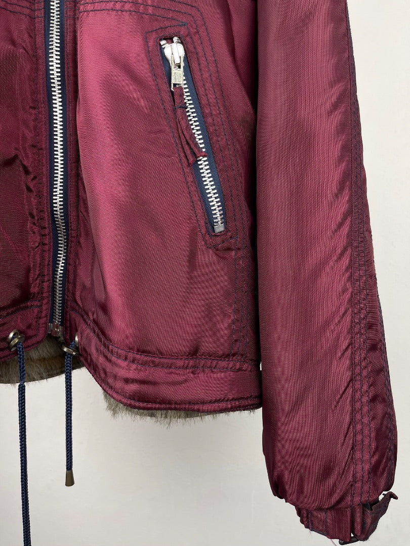SIN MARCA Campera Bordeaux Talle 4