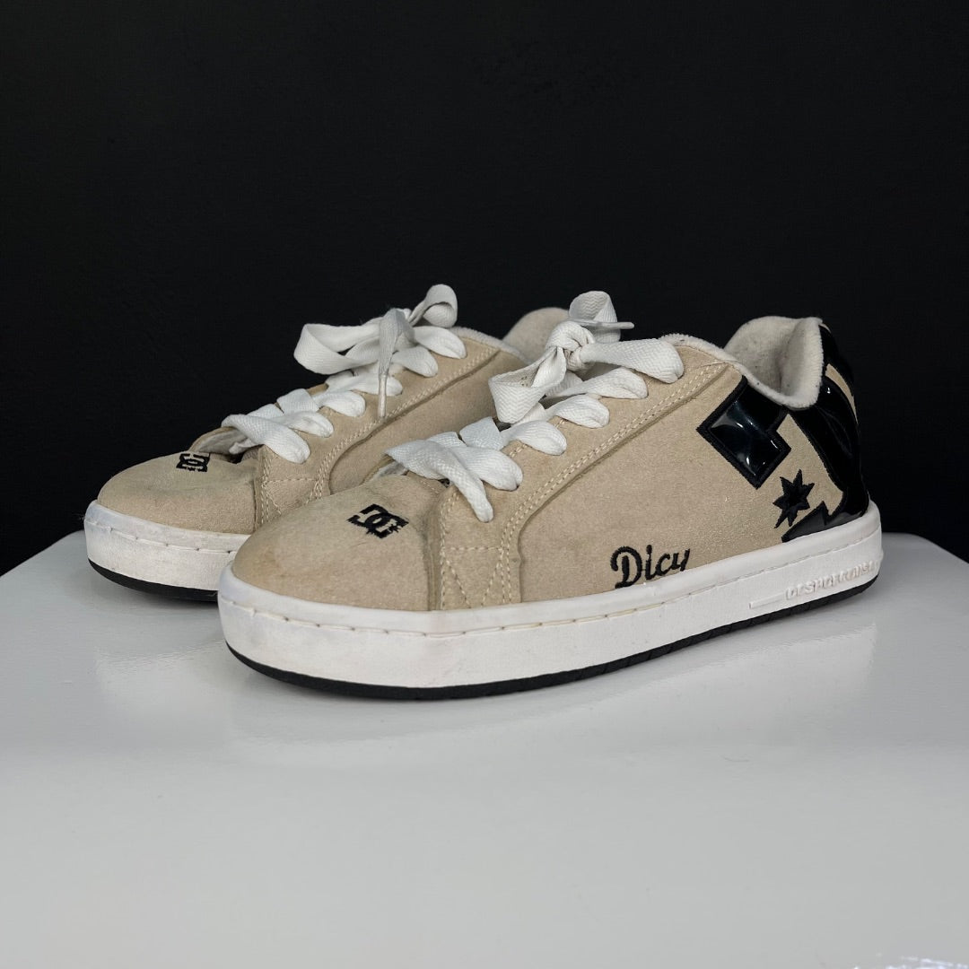 DC Zapatillas Beige Talle 6