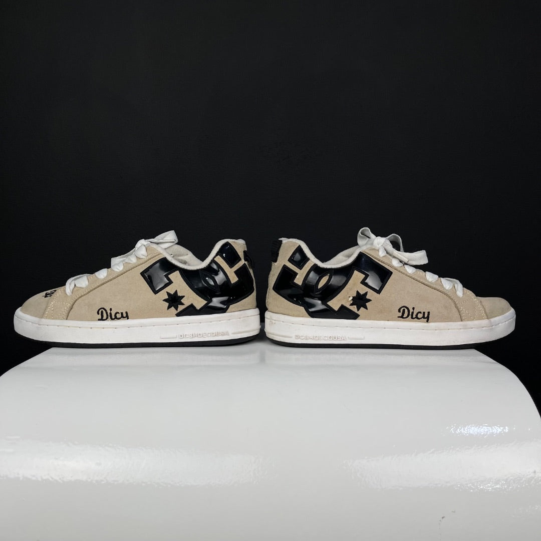 DC Zapatillas Beige Talle 6