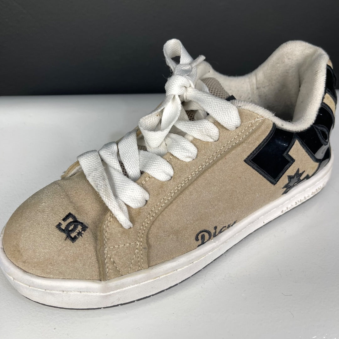 DC Zapatillas Beige Talle 6