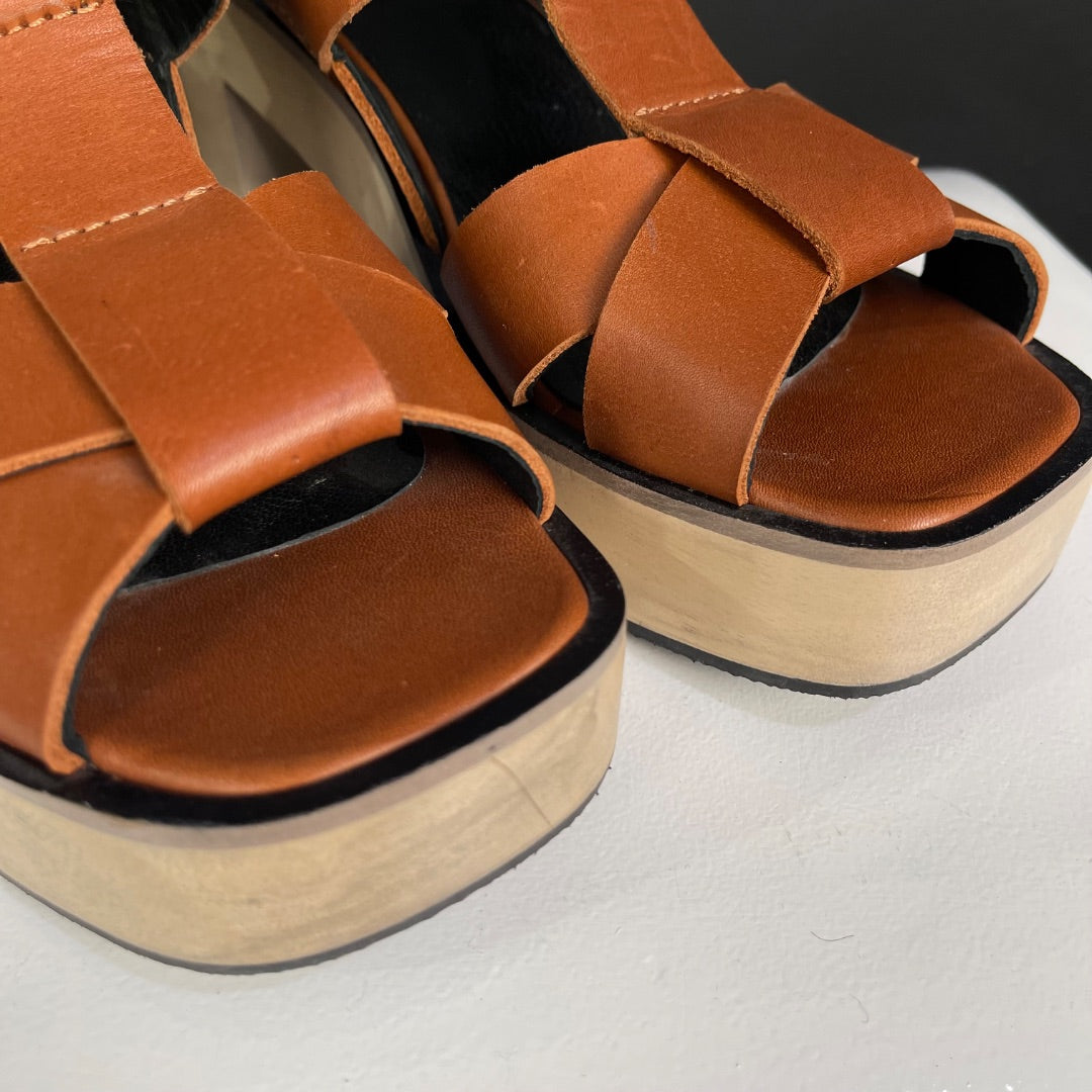 MISHKA Sandalias Marron Talle 39