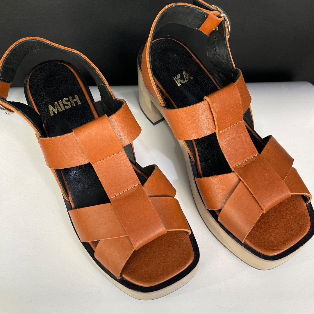 MISHKA Sandalias Marron Talle 39