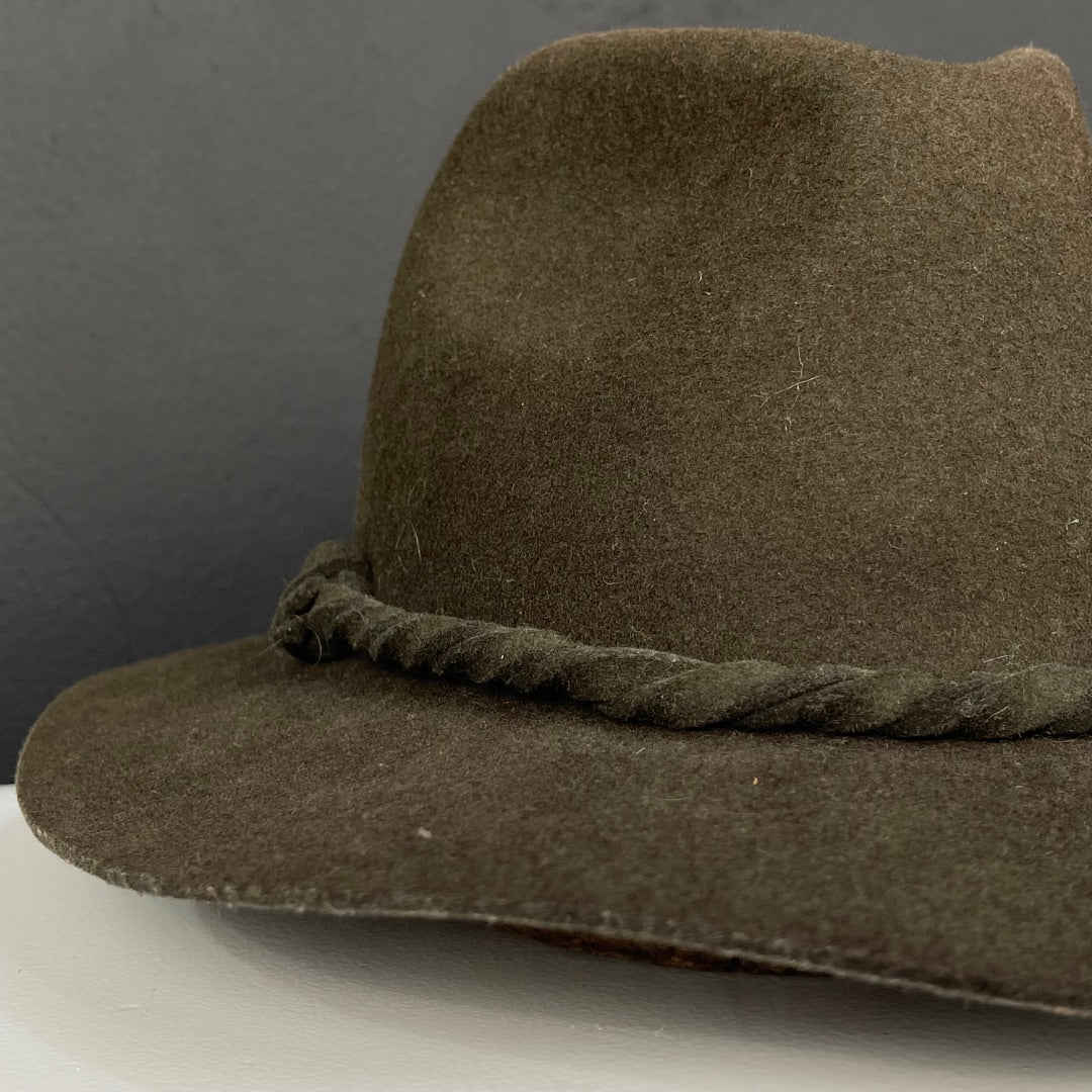 FOREVER Sombrero Con Ala Marron Talle Unico