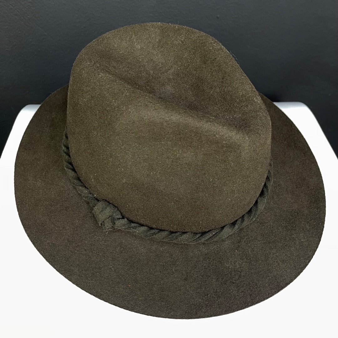 FOREVER Sombrero Con Ala Marron Talle Unico