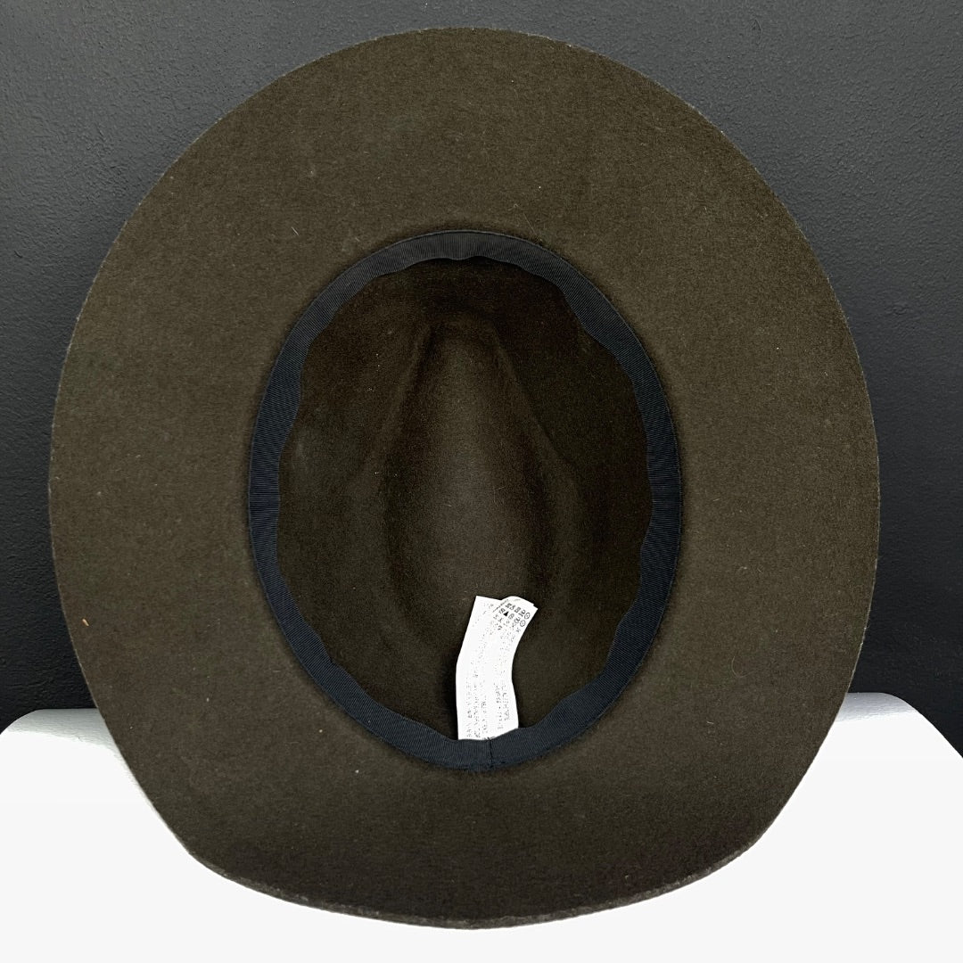 FOREVER Sombrero Con Ala Marron Talle Unico