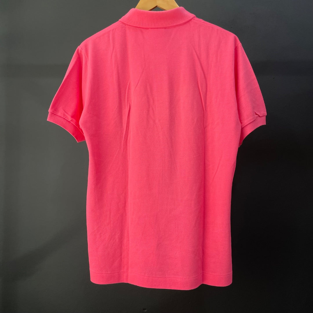 LACOSTE Remera Manga Corta Rosa Talle 4