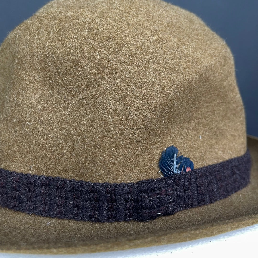 SIN MARCA Sombrero Marron Talle Unico