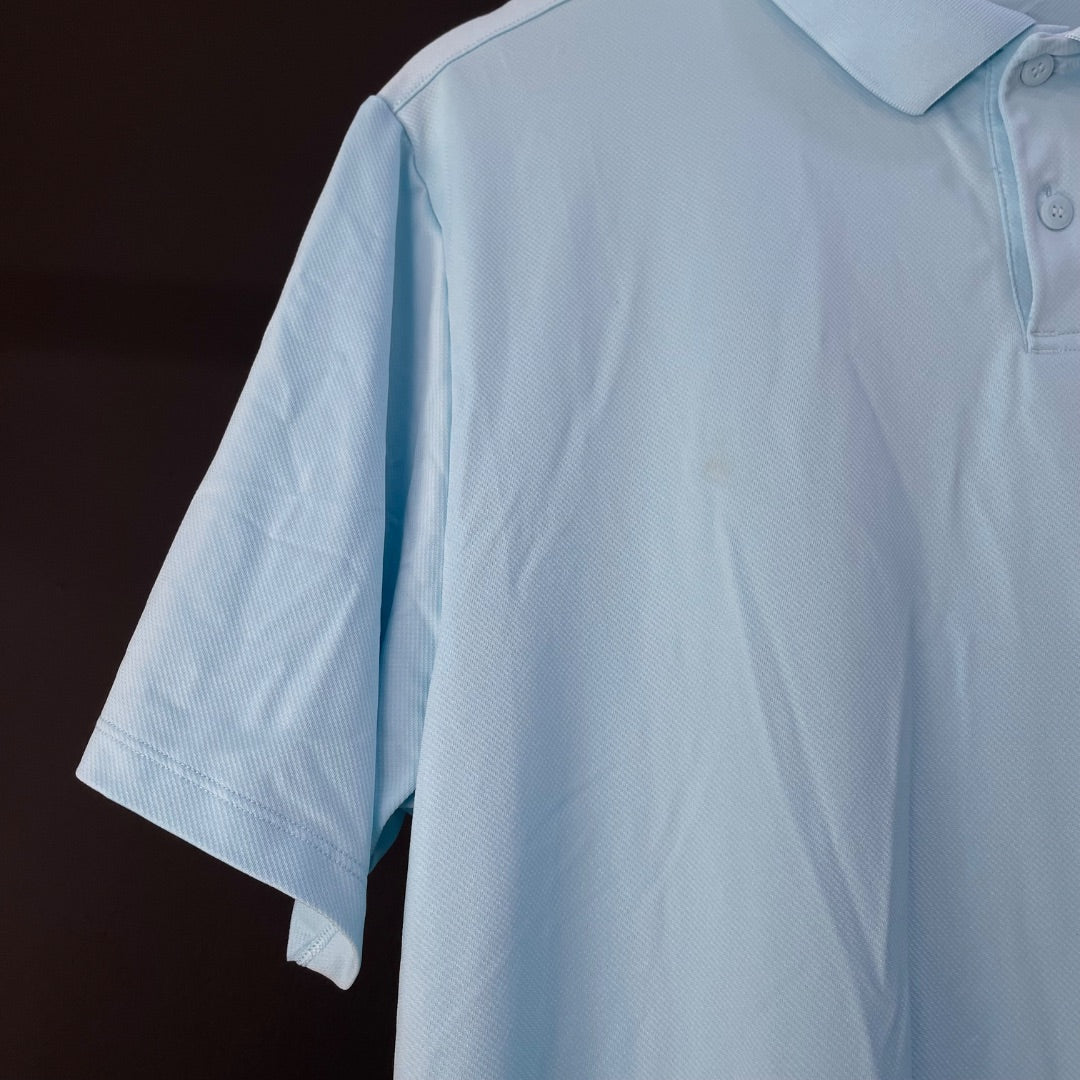 UNDERARMOUR Remera Deportiva Celeste Talle L