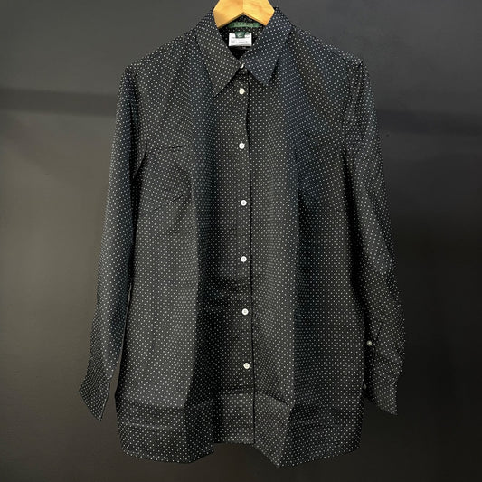 RALPH LAUREN Camisa Manga Larga Varios Lunares Talle XL