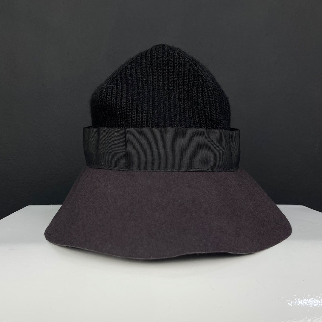 ADOLFO DOMINGUEZ Sombrero Varios Gris y Negro Talle Unico