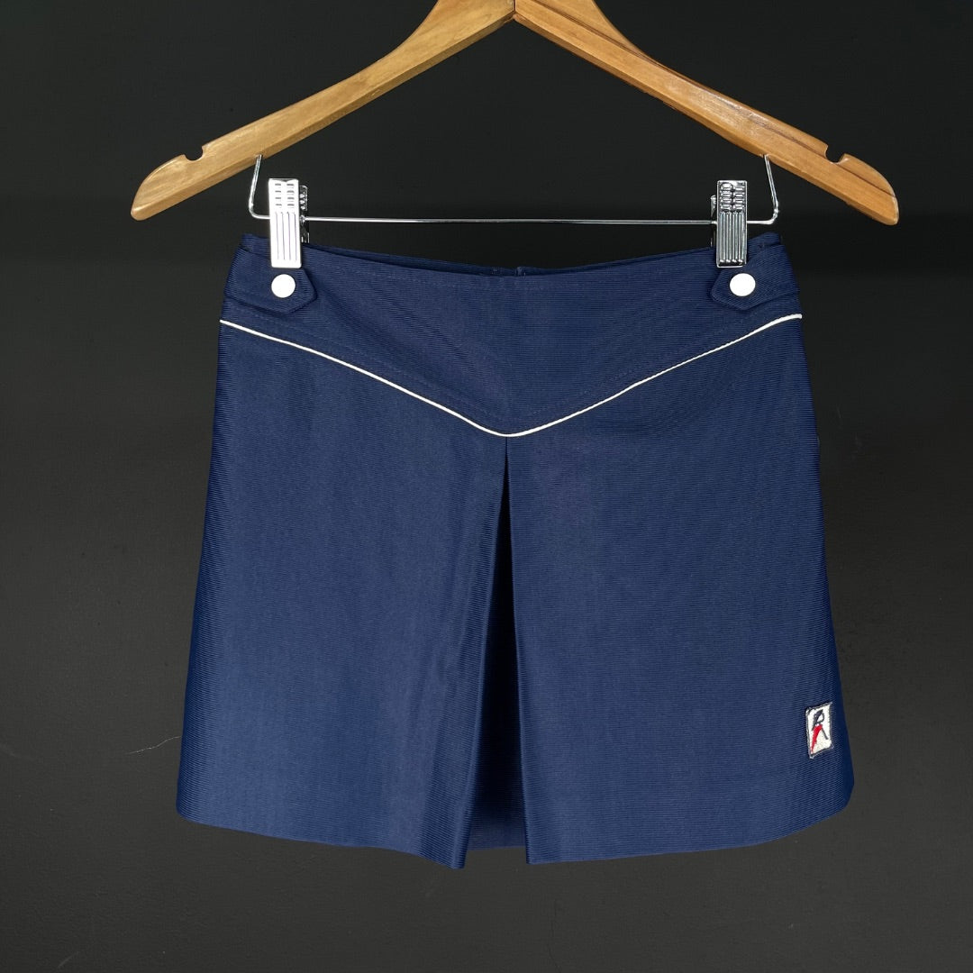 SIN MARCA Pollera Mini Azul Talle 44