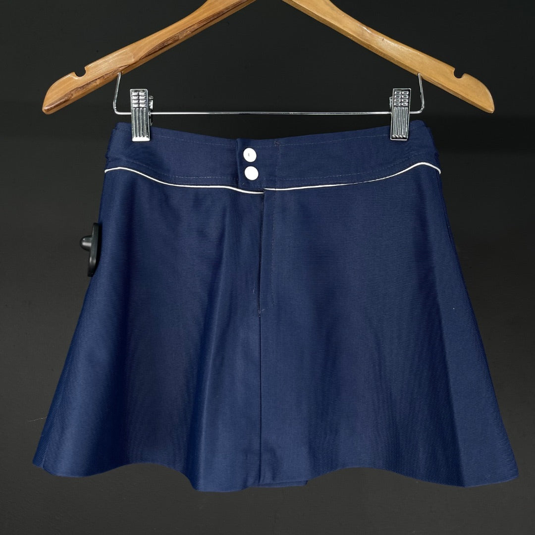 SIN MARCA Pollera Mini Azul Talle 44