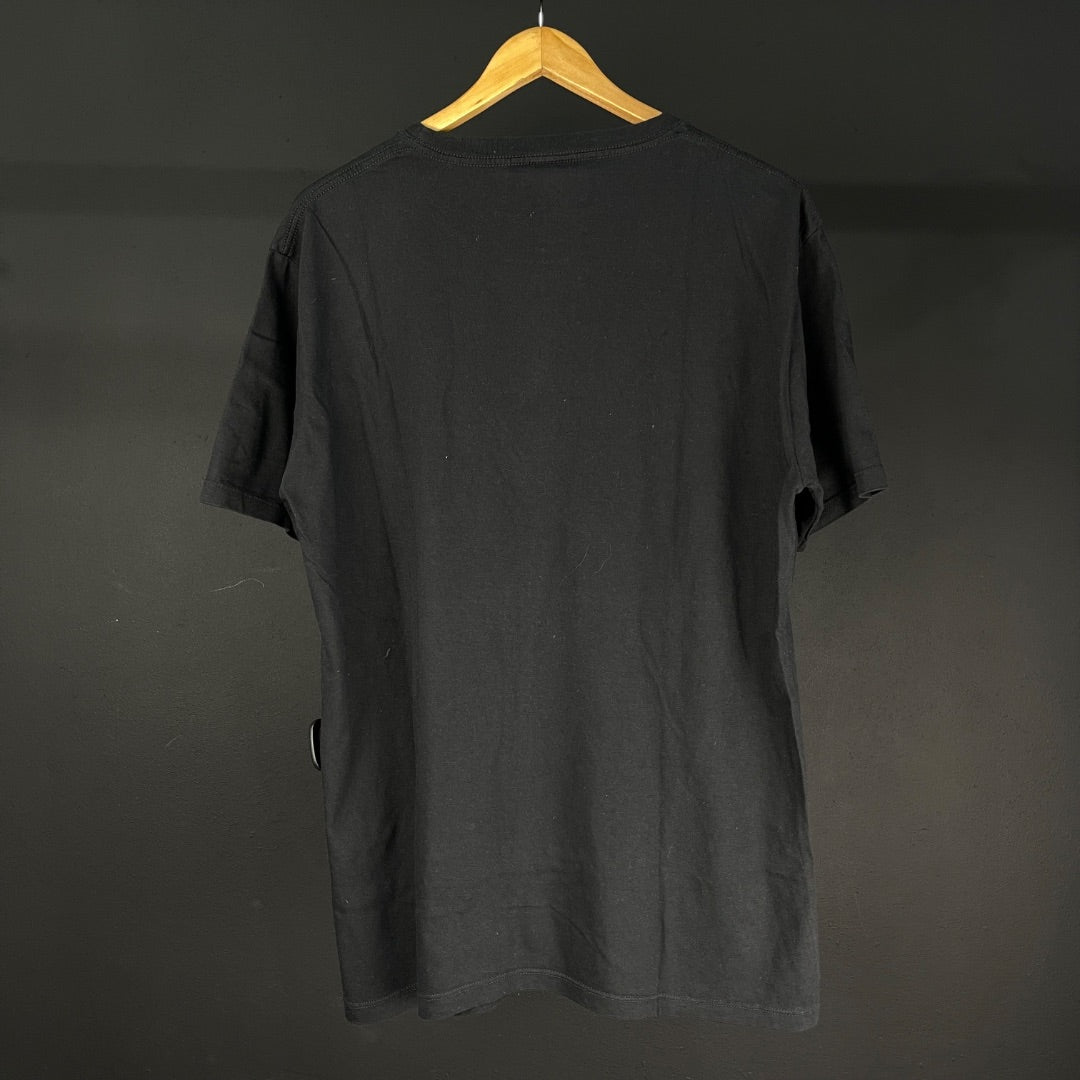 SIN MARCA Remera Manga Corta Negro Talle XL