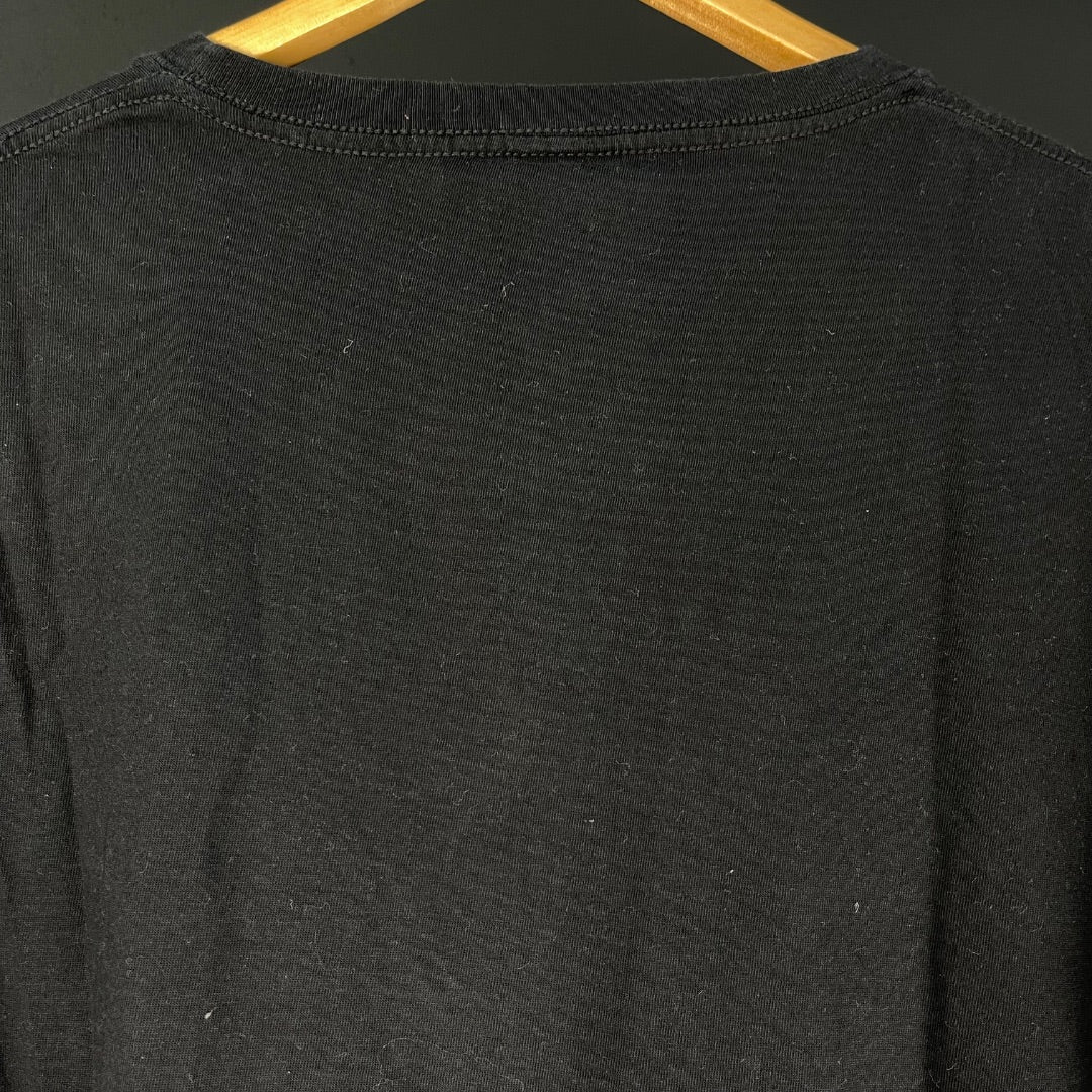 SIN MARCA Remera Manga Corta Negro Talle XL