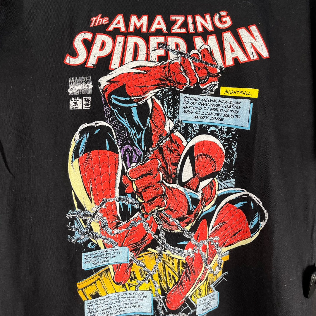 SIN MARCA Remera Manga Corta Negro Talle XL