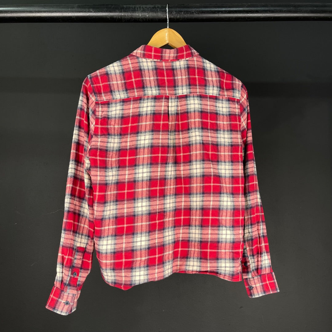 LEVIS  Camisa Manga Larga  Varios Escoces Rojos  Talle L