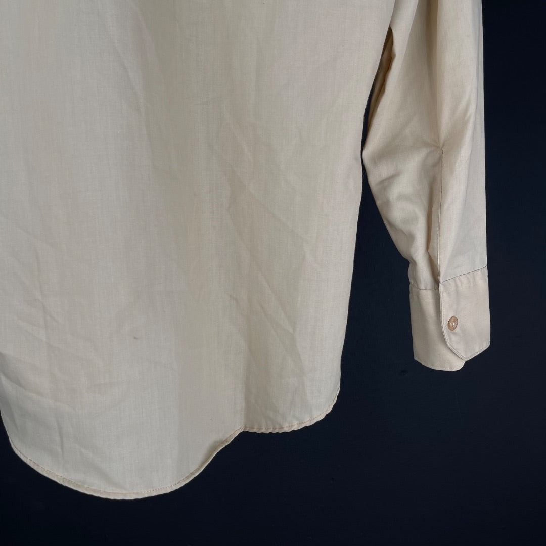 SIN MARCA  Camisa Manga Larga  Beige  Talles Varios