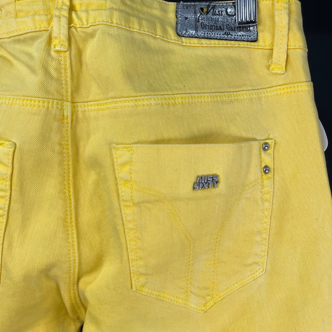 MISS SIXTY Pantalon Amarillo Talle 29