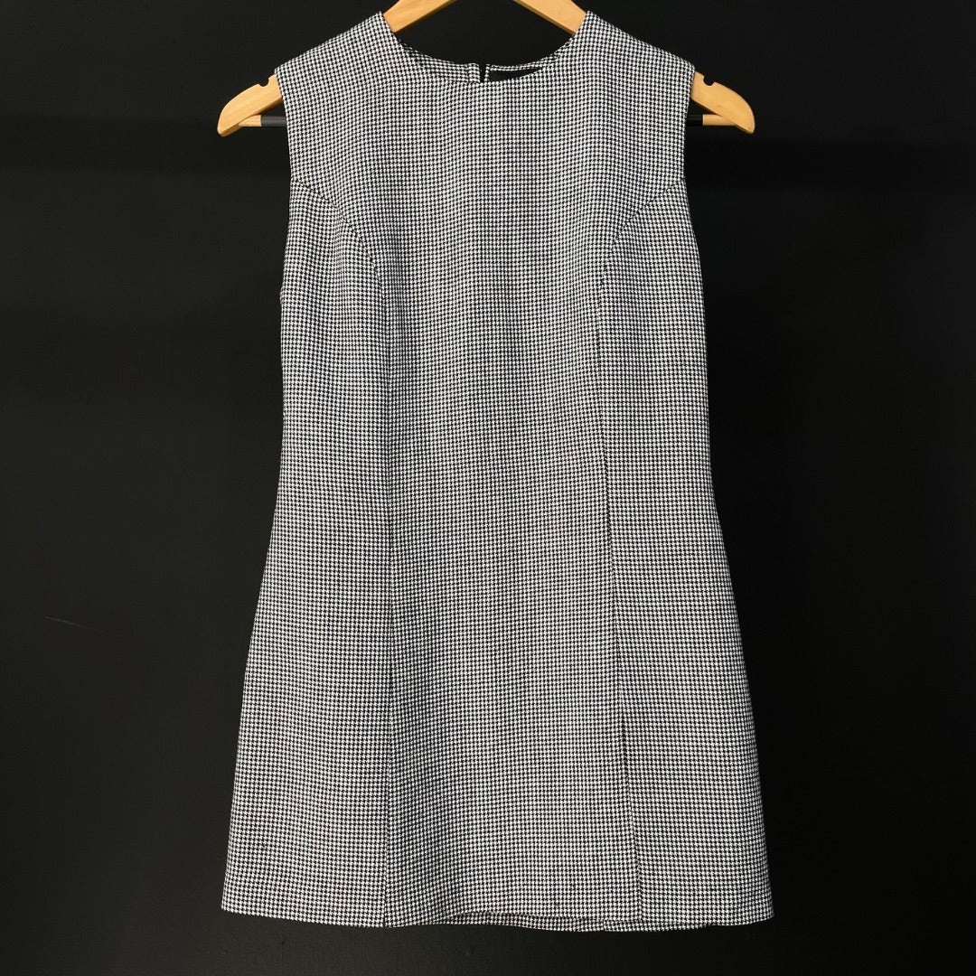 VIA VAI Vestido Sin Manga Varios Pied De Poule Talle 1