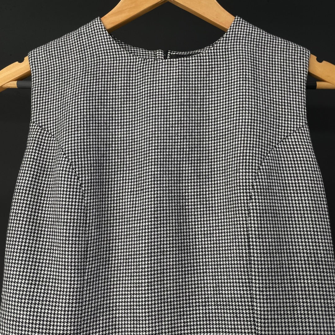 VIA VAI Vestido Sin Manga Varios Pied De Poule Talle 1