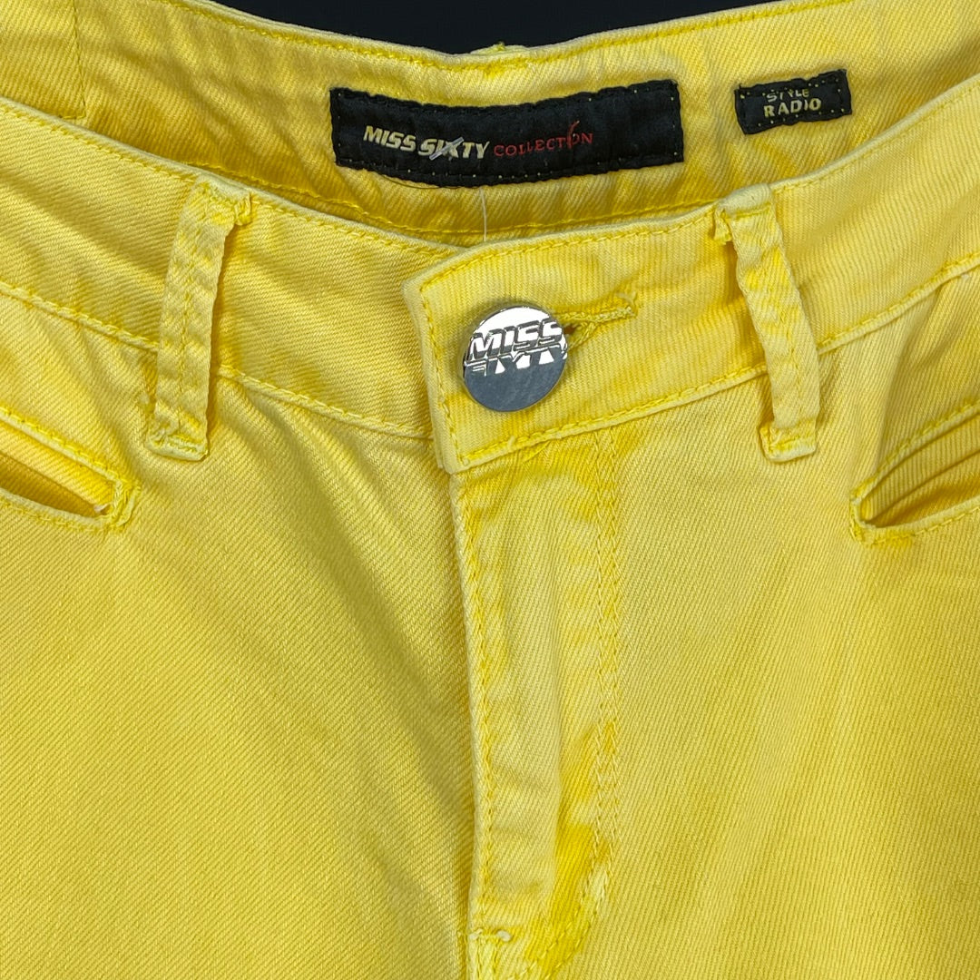 MISS SIXTY Pantalon Amarillo Talle 29