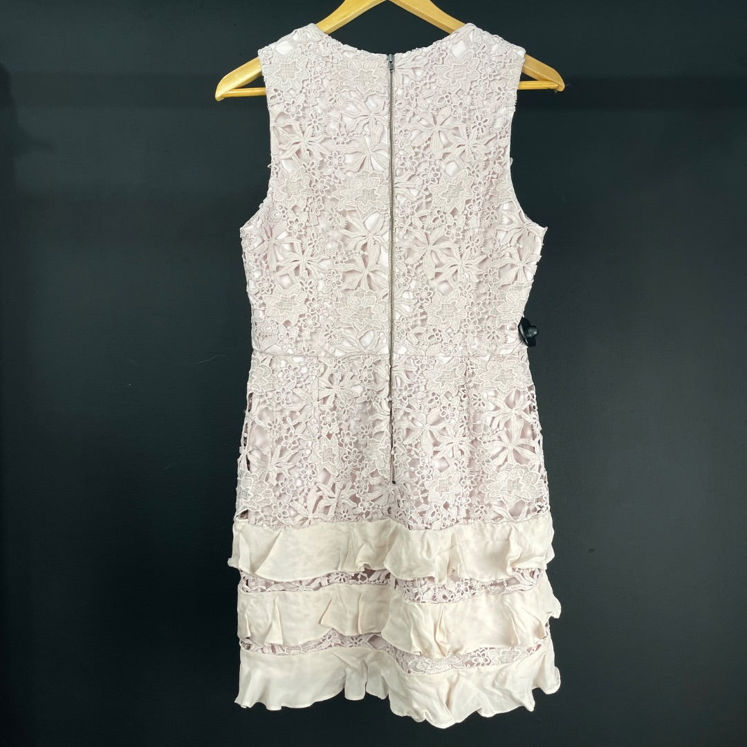PARKER Vestido Sin Manga Rosa Viejo Talle 10