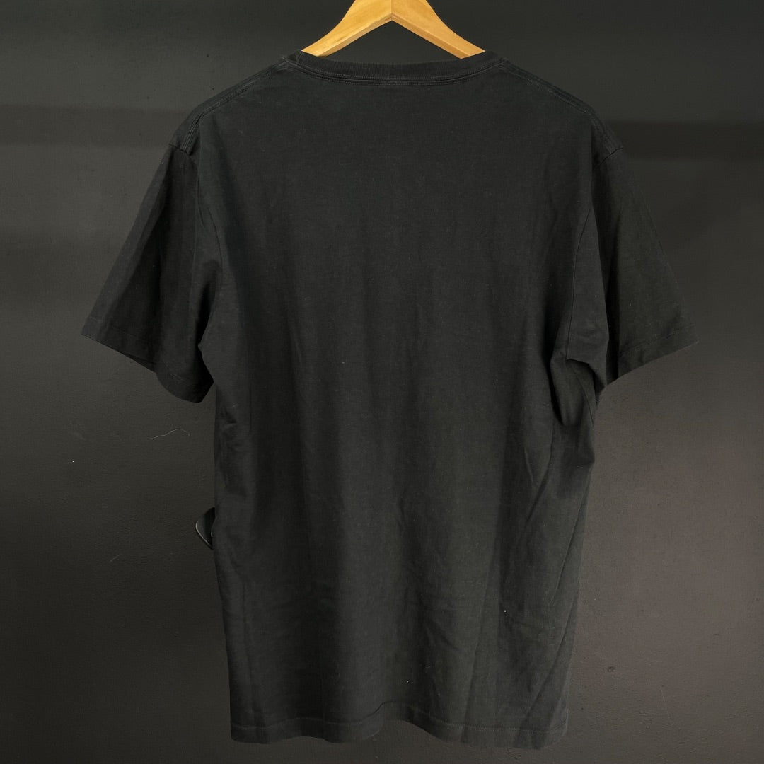 SIN MARCA Remera Manga Corta Negro Talle XL
