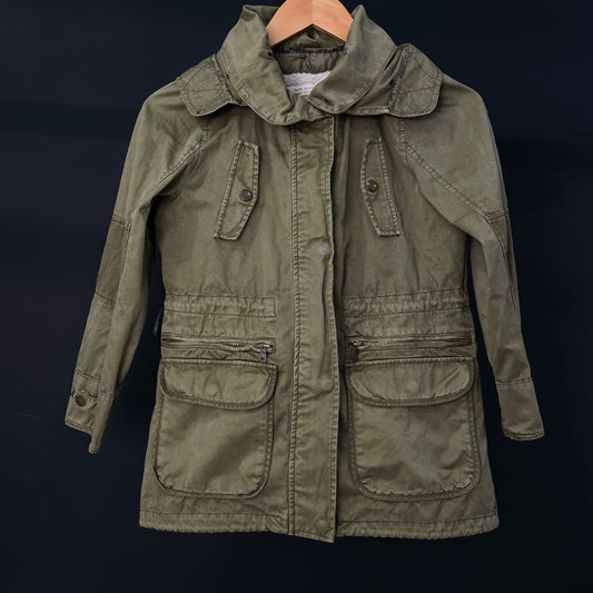 ZARA Campera Verde Talle 10